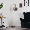TUVALU Floor Lamp brass, black, 1-light source