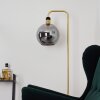 TUVALU Floor Lamp brass, black, 1-light source