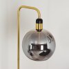TUVALU Floor Lamp brass, black, 1-light source