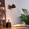 VANUATU Wall Light brown, black, 1-light source