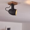 VANUATU Ceiling Light brown, black, 1-light source