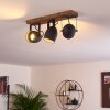 VANUATU Ceiling Light brown, black, 3-light sources