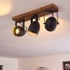 VANUATU Ceiling Light brown, black, 3-light sources