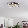 LETALA Ceiling Light LED black, 4-light sources