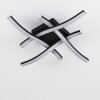LETALA Ceiling Light LED black, 4-light sources