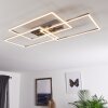 CHEKA Ceiling Light LED aluminium, 3-light sources, Remote control