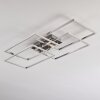 CHEKA Ceiling Light LED aluminium, 4-light sources, Remote control