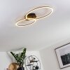 JOHSA Ceiling Light LED black, 2-light sources