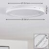 SIGUNA Ceiling Light LED white, 1-light source