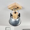 ORNY Wall Light brown, galvanized, 1-light source