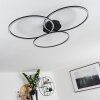 JOHSA Ceiling Light LED black, 3-light sources
