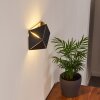 SHOUVER Wall Light LED black, 1-light source