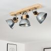 ORNY Ceiling Light brown, galvanized, 3-light sources