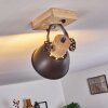 ORNY Ceiling Light brown, black, 1-light source