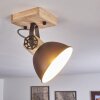 ORNY Ceiling Light brown, black, 1-light source