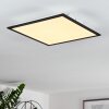 FARC Ceiling Light LED black, white, 1-light source, Remote control