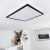 FARC Ceiling Light LED black, white, 1-light source, Remote control