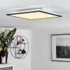 FARC Ceiling Light LED black, white, 1-light source, Remote control