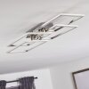 CHEKA Ceiling Light LED aluminium, 4-light sources
