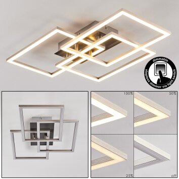 CHEKA Ceiling Light LED aluminium, 3-light sources