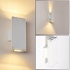 ROSEAU Wall Light LED white, 1-light source