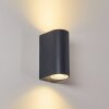 KINGSTOWN Wall Light LED anthracite, 1-light source