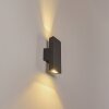 ROSEAU Wall Light LED anthracite, 1-light source