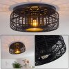 MONGOLEI Ceiling Light black, 1-light source