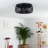 MONGOLEI Ceiling Light black, 1-light source