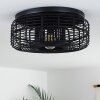 MONGOLEI Ceiling Light black, 1-light source