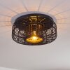 MONGOLEI Ceiling Light black, 1-light source