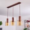 DODOMA Pendant Light copper, 3-light sources