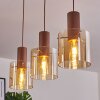 DODOMA Pendant Light copper, 3-light sources