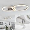 MALANJE Ceiling Light LED matt nickel, 2-light sources