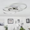 MALANJE Ceiling Light LED matt nickel, 4-light sources