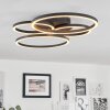 MALANJE Ceiling Light LED black, 4-light sources
