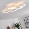 GHANA Ceiling Light LED white, 4-light sources, Remote control, Colour changer