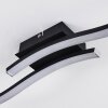 LETALA Ceiling Light LED black, 2-light sources