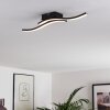 LETALA Ceiling Light LED black, 2-light sources