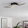 LETALA Ceiling Light LED black, 3-light sources