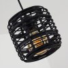MONGOLEI Pendant Light black, 1-light source
