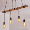 TIRANA Pendant Light brown, black, 4-light sources