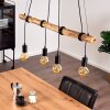 TIRANA Pendant Light brown, black, 4-light sources