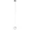 Brilliant RAFA Pendant Light LED chrome, 1-light source