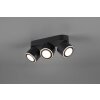 Trio TAURUS Ceiling Light LED black, 6-light sources