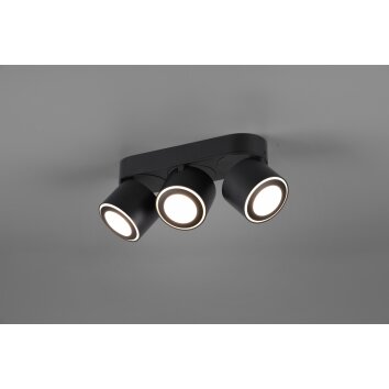 Trio TAURUS Ceiling Light LED black, 6-light sources