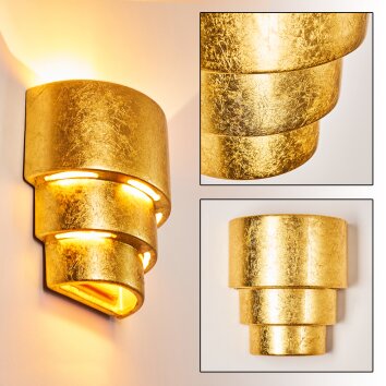 KARATSCHI Wall Light gold, 1-light source