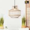 Brilliant TEVA Pendant Light brown, black, 1-light source