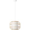 Brilliant BONES Pendant Light brown, white, 1-light source
