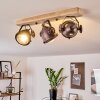 HERFORD Ceiling Light copper, Ecru, 3-light sources